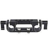 NICEYRIG 15mm Rod Clamp Railblock with 30mm Counterbore for 15mm Rail Rig Support System Follow F...