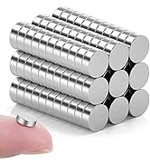 FINDMAG 100 PCS Small Magnets, Mini Magnets, Tiny Magnets, Fridge Magnets, Magnets for Whiteboard...