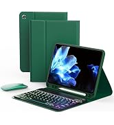 Case Keyboard for 10.9inch Samsung Galaxy Tab A9+ Plus 2023/A11+ Plus 2025,Includes Mouse and 7 C...