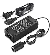 Suacopzar AC to DC Converter 12V Car Cigarette Lighter Socket (NOT for Air Compressor Air Pump In...