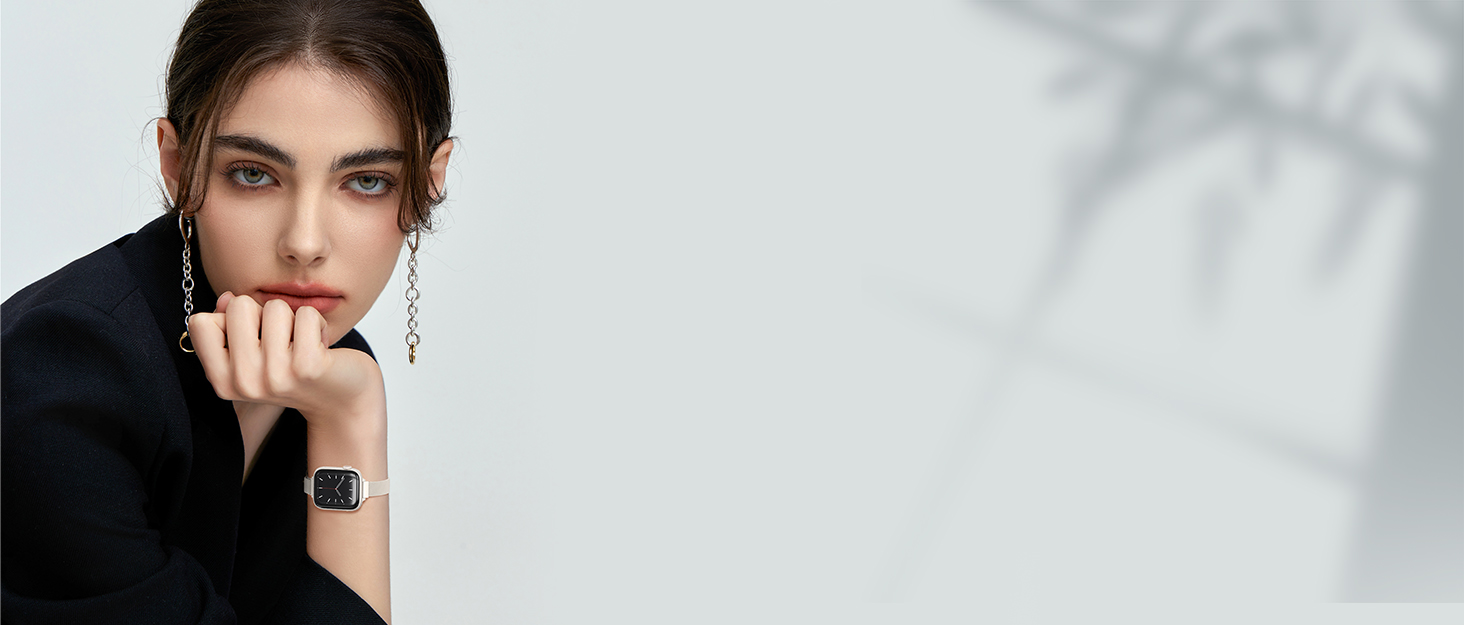 Slim Milanese Loop Compatible with Apple Watch Band for women