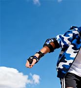 Kuxuan Skates Boys and Girls Camo Adjustable Roller Skates with Light up Wheels, Fun Illuminating...