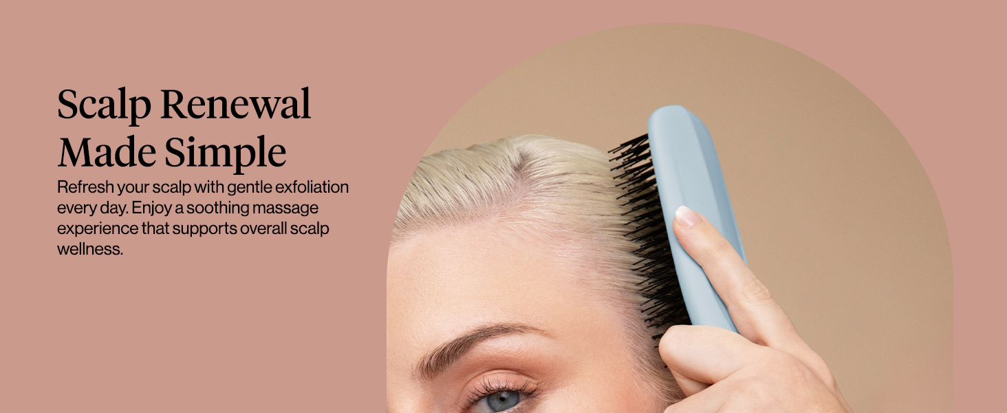 Kitsch Scalp Renewal Brush- Haze Blue