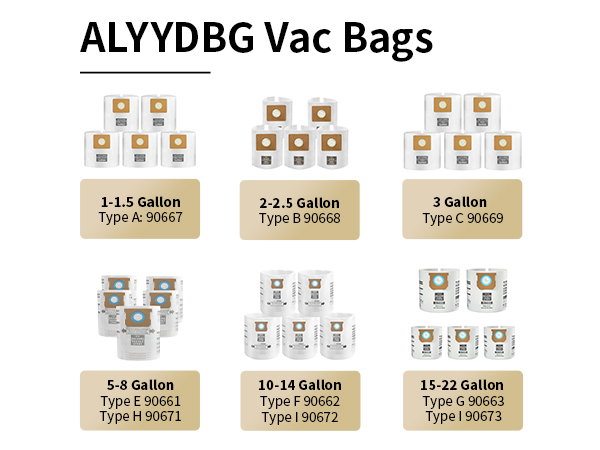 shop vac bags