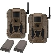 Muddy Matrix 2.0 Power Pack 36MP Dual Network Cellular Camera with Two 5000 mAh Batteries, 36MP P...