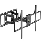 USX MOUNT Heavy Duty Full Motion TV Wall Mount for 60-120 Inch TVs, Holds 220lbs, 28" Extension W...