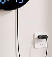 digital wall clock with alarm