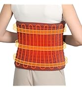 ALLJOY Heating Pad for Back Pain Relief, Upgraded 12"x24"+20'' Large Heating Pad for Period Cramp...