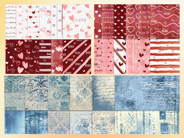scrapbook paper pads