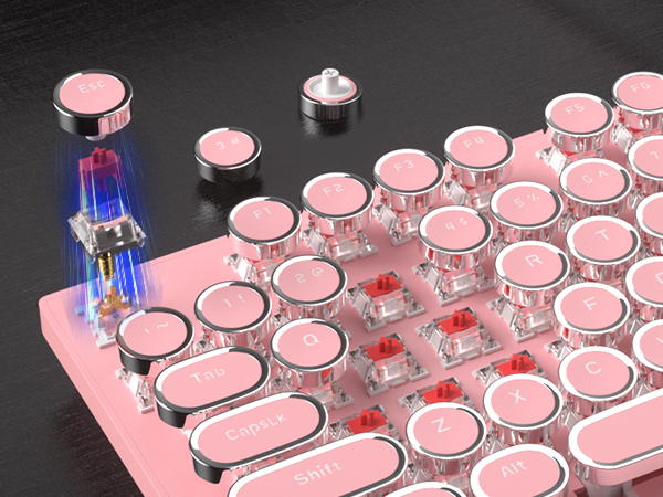 Punk keyboard set
