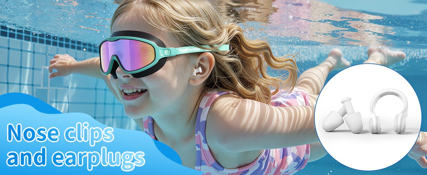 kids swim goggles for 4-15