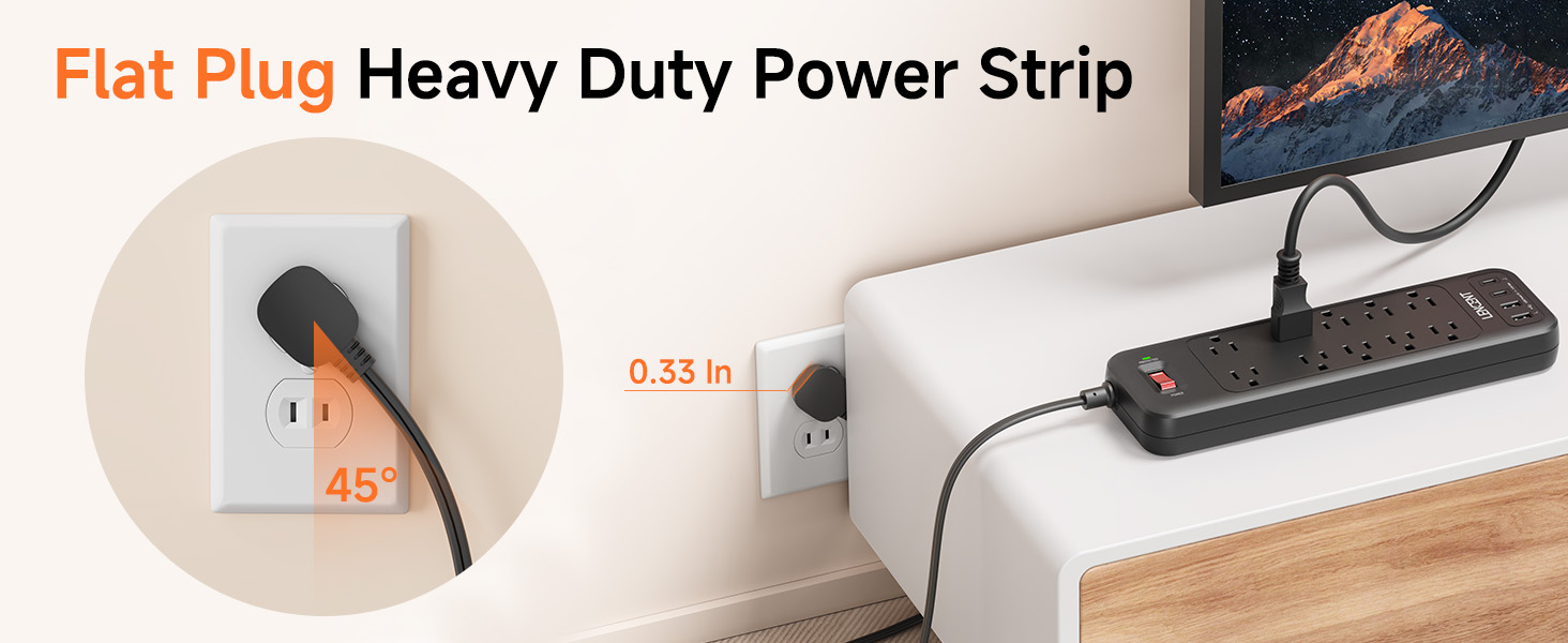 2 Prong to 3 Prong Outlet Adapter