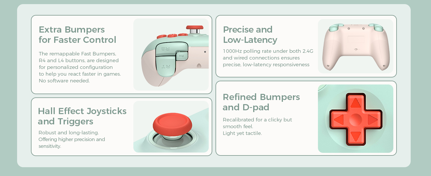 8Bitdo Ultimate 2C Wireless 2.4G Controller for Windows PC and Android