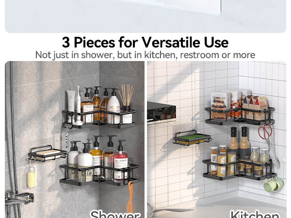 Corner Shower Caddy Organizer
