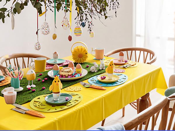 plastic tablecloth