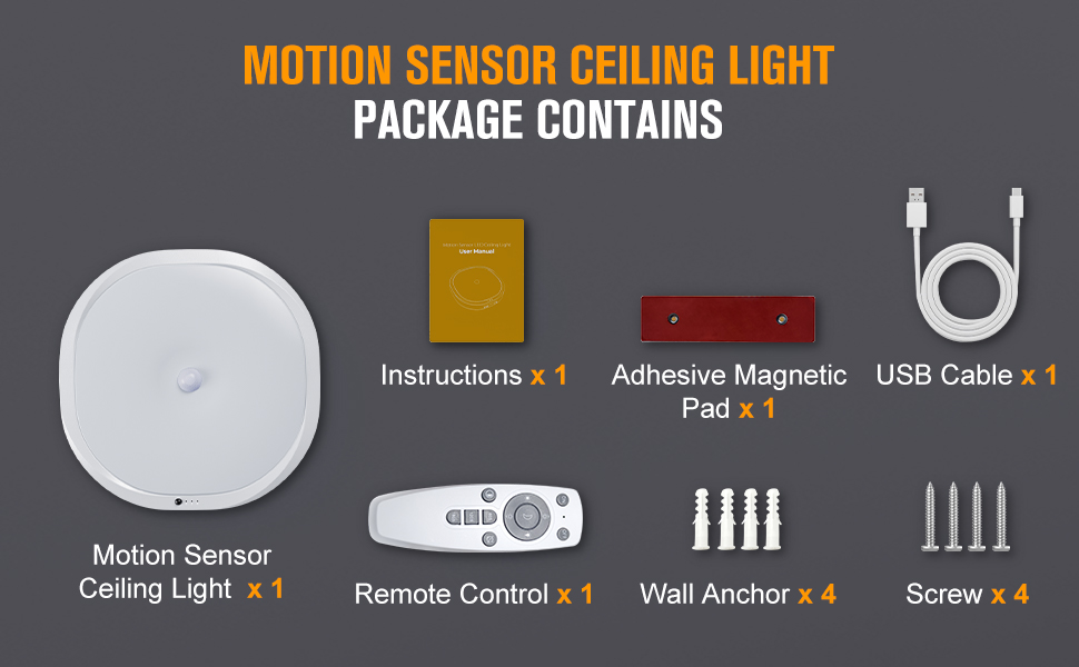 wireless ceiling light