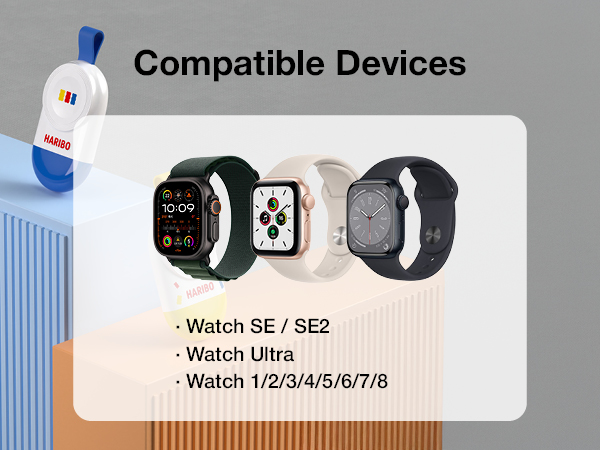 Haribo Wireless Charger for Apple Watch