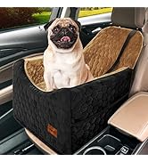 Dog Car Seat for Small/Medium Dogs, Memory Foam Dog Booster Seat, Travel Safety Per Car Seat with...