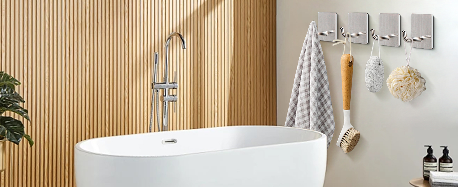 Adhesive Towel Hooks