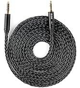 keephifi 6ft 4.4mm Replacement Audio Cable for Beats - KBEAR Male to Male Braided 4N OFC Stereo J...