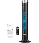 ZAFRO Smart Tower Fan for Bedroom,120° Oscillating Fans that Blow Cold Air | 28ft/s High-Speed 12...