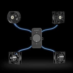 Speed Controller for AC Axial Muffin Cooling Fans