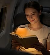 Ideal as a travel clip-on reading light for planes, trains, and hotel rooms