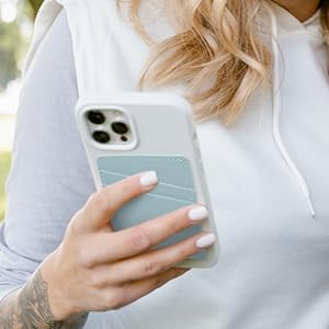 phone card holder blue