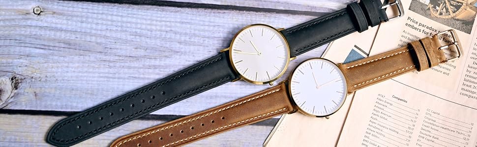 Vintage watch straps