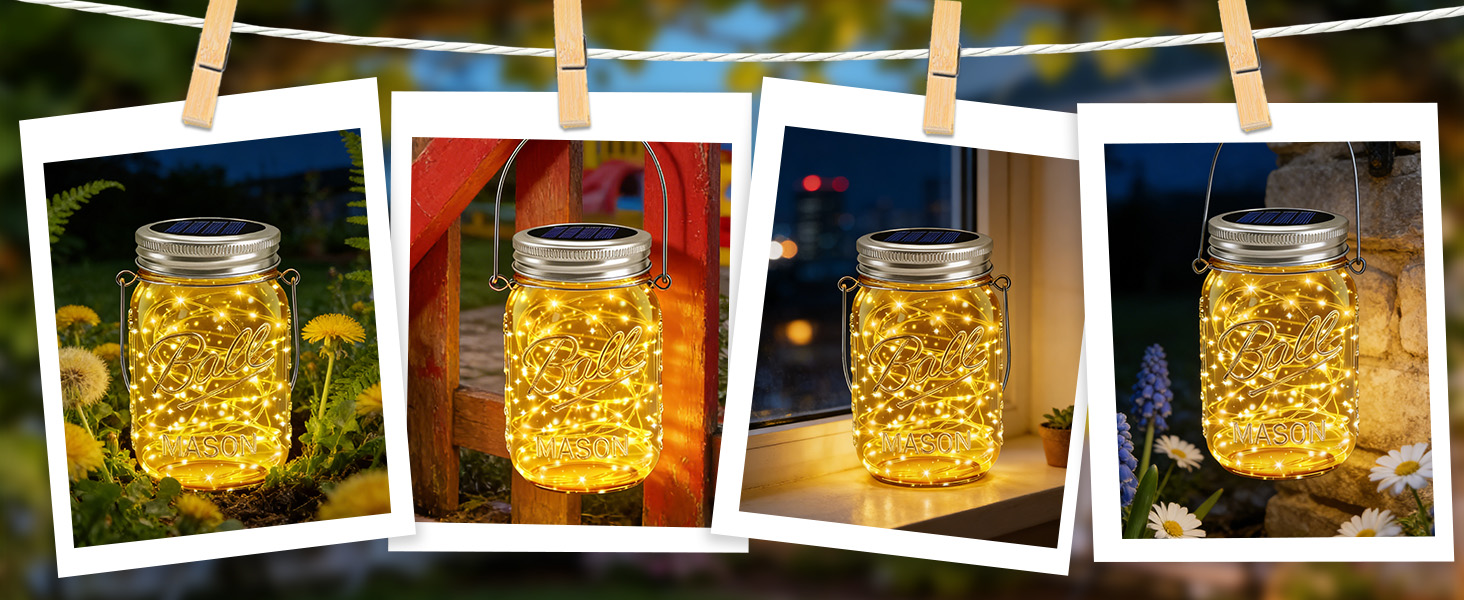mason jar solar lids