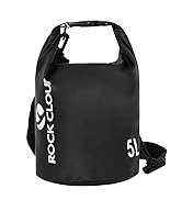 ROCK CLOUD Dry Bag Waterproof 5L Dry Sack for Kayaking Rafting Boating Beach Surfing Swimming Can...