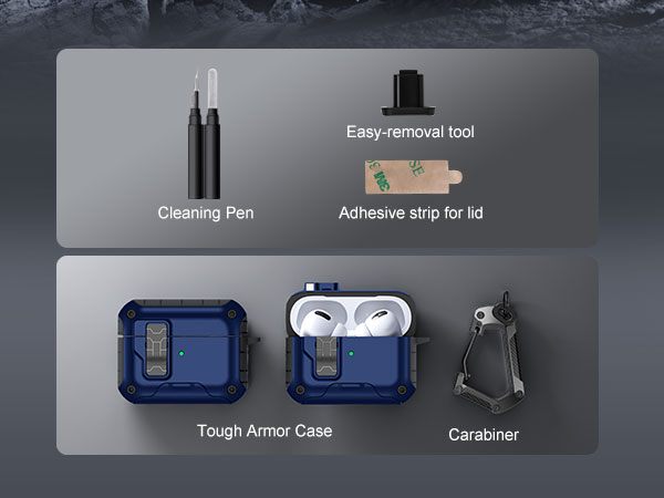 airpods pro 2 case with cleaner kit