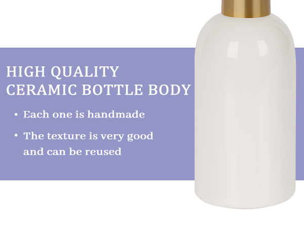 Ceramic Soap Pump Dispenser