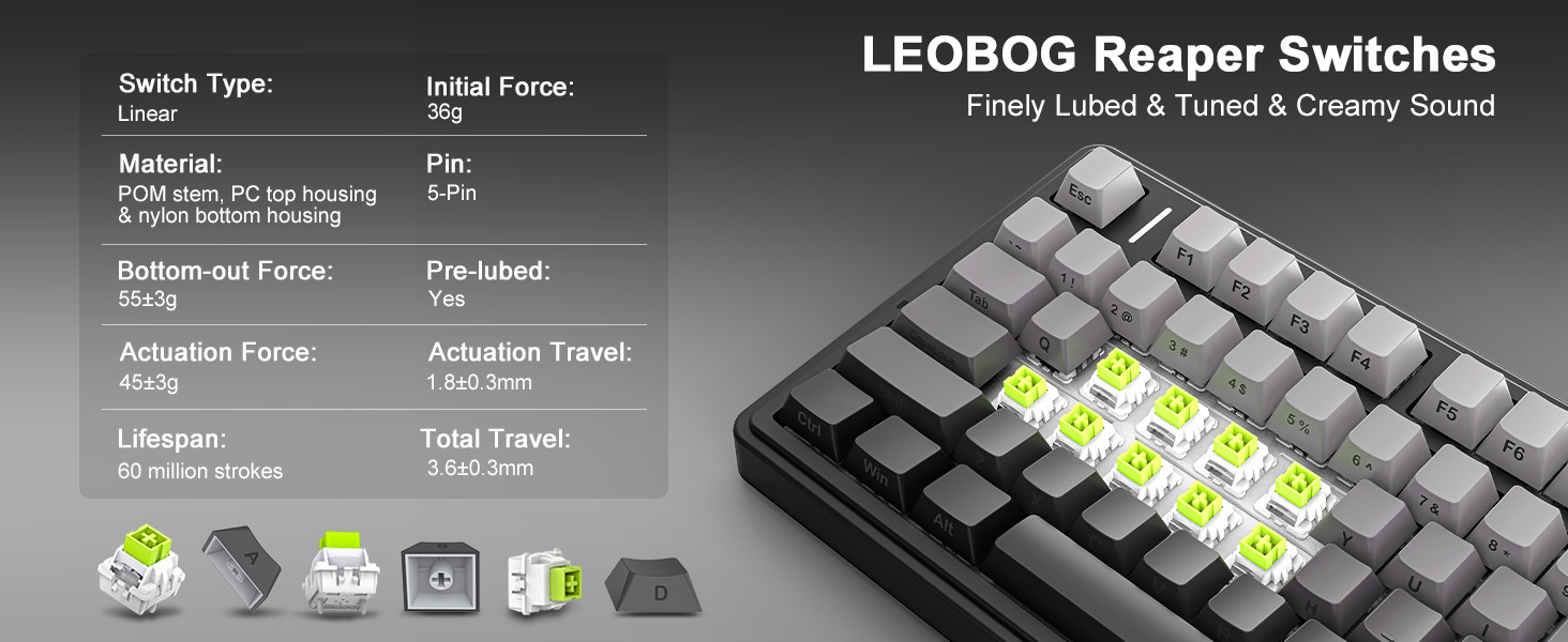 creamy keyboard