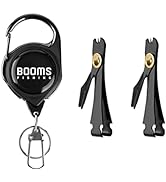 Booms Fishing FC2 Fishing Knot Tying Tool, Fly Fshing Line Cutter, Fishing Clippers with Retractor