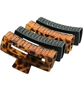 Extra Large Hair Claw Clips for Women, 5 Inch Hair Clips for Thick and Long Hair, 90's Non-slip S...