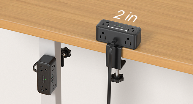 desk power strip with usb ports