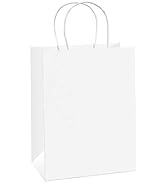 BagDream Gift Bags 8x4.25x10.5 100Pcs Paper Bags, Shopping Bags, Kraft Bags, Retail Bags, Party B...