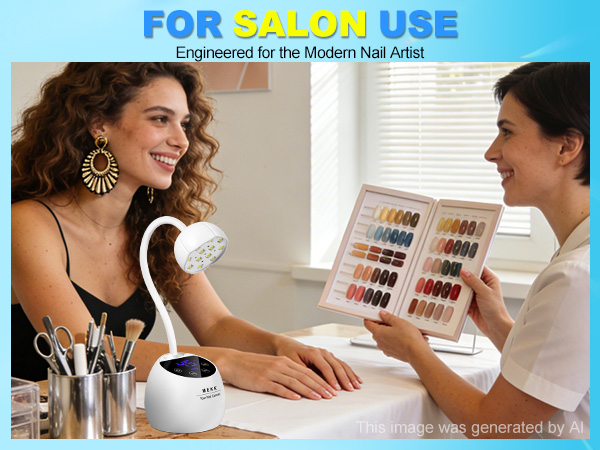 led nail lamp for salon use