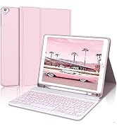 iPad Keyboard Case 9.7 inch for iPad 6th Generation(2018)/iPad 5th Gen(2017)/iPad Air 2&1/iPad Pr...