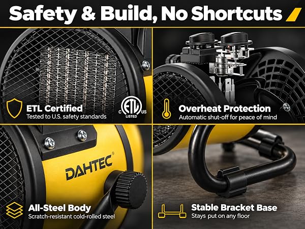 Safety & Build, No Shortcuts