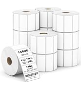 Labelebal 12 Rolls 2" x 1" Direct Thermal Label (51mm x 25mm) Multipurpose Shipping Address UPC B...