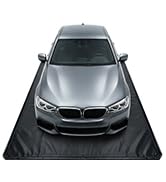Golener Garage Mats for Floor Under Car, 7'9" x 16' Heavy Duty Waterproof Garage Floor Mats with ...