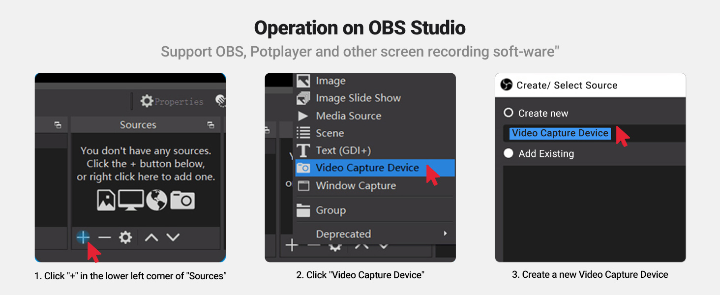 Operation on OBS
