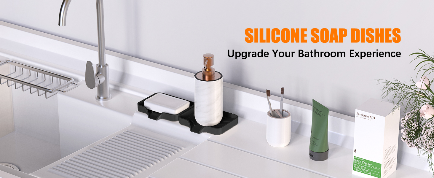 silicone soap dish