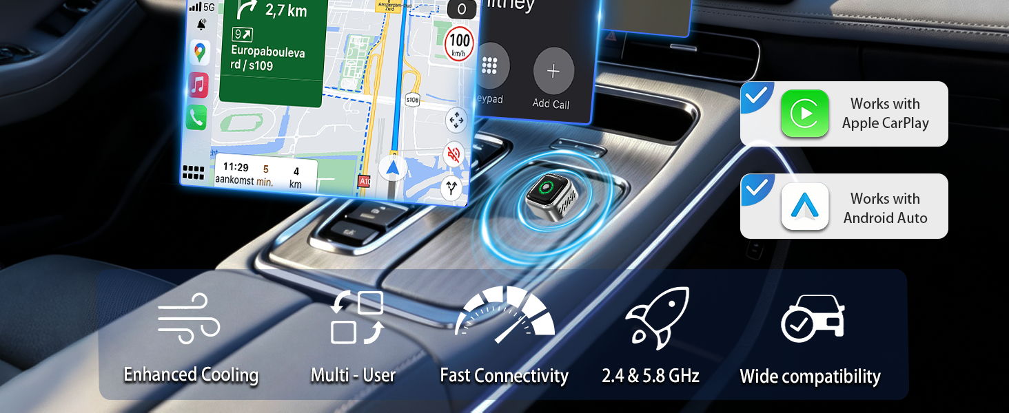 wireless apple carplay adapter