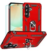 Yiakeng for Samsung Galaxy A56 Case: with Screen Protector - Military Grade Protective Cases with...