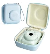 Linpr Camera Case Compatible with Fujifilm Instax Mini 13/12/11/9/8, Protective Hard Case with Wr...