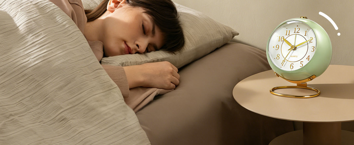 Azxb Analog Alarm Clock