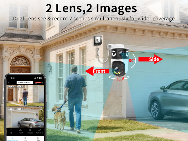 2 lens,2 Images